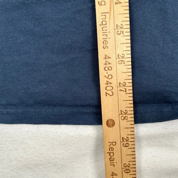 Gildan Corvette C7 Graphic T-Shirt Mens XL Navy Blue American Flag Chevy Racing - Picture 7 of 7